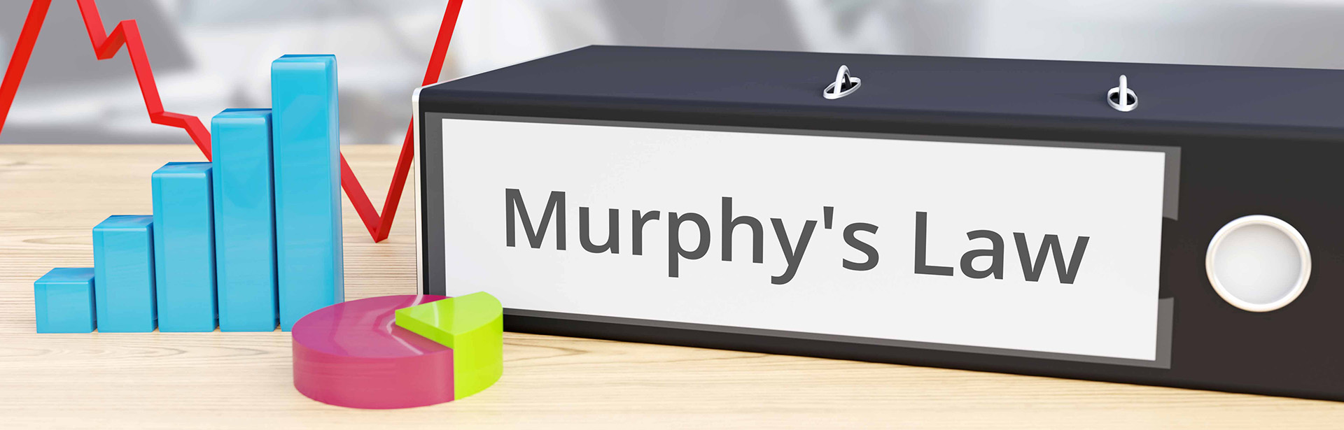 File folder labeled "Murphy's Law"