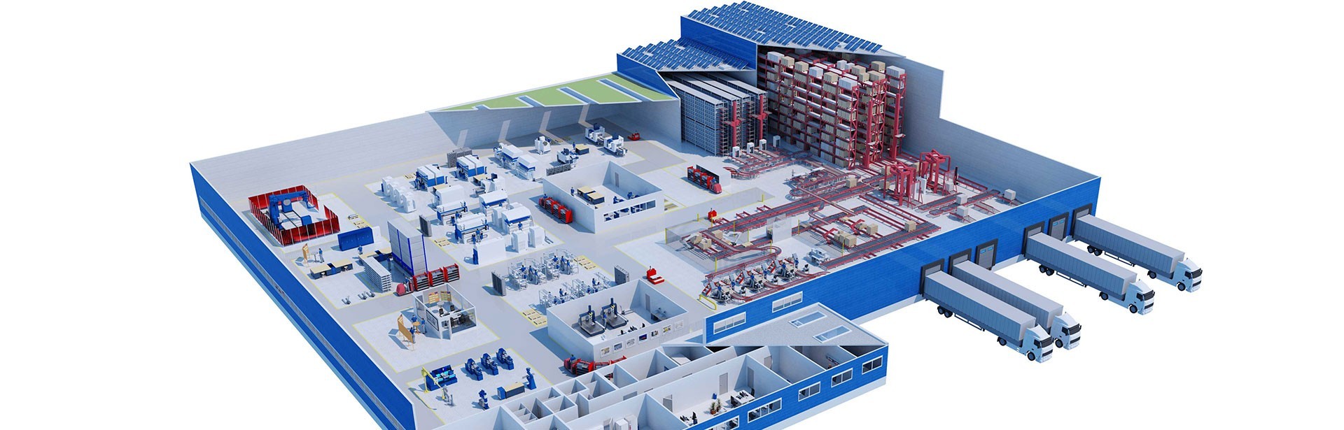 Modelling of a factory