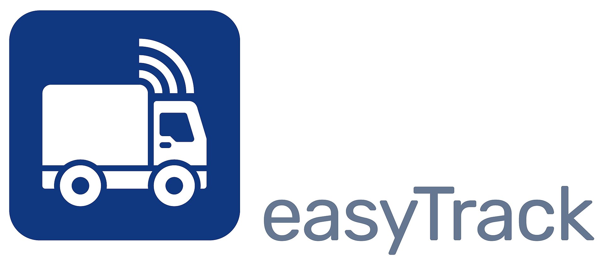 easyTrack-Icon with truck