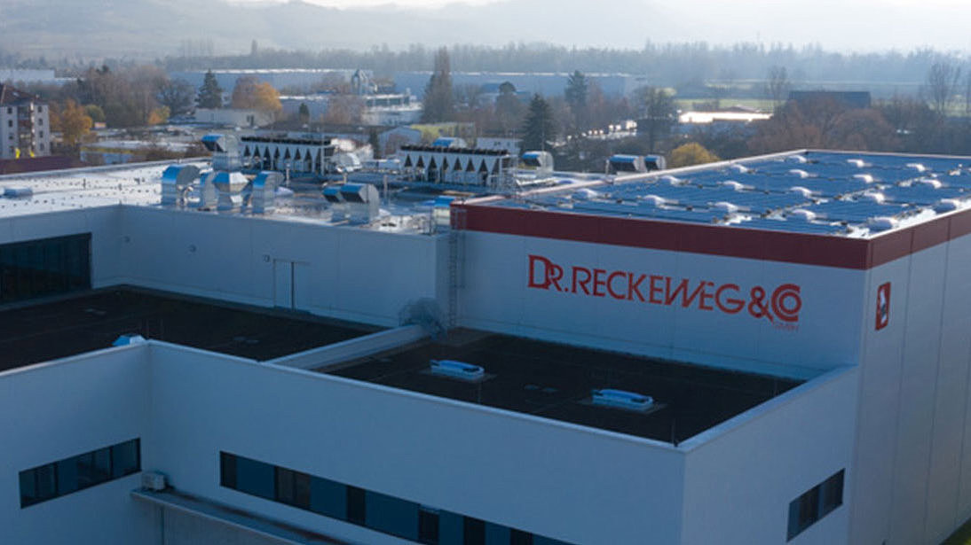 Produktionsstätte von Dr.Reckeweg von oben
