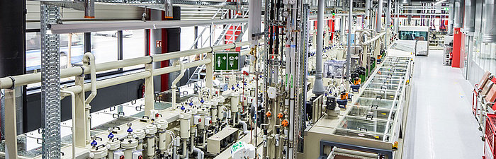 Excerpt of a production plant