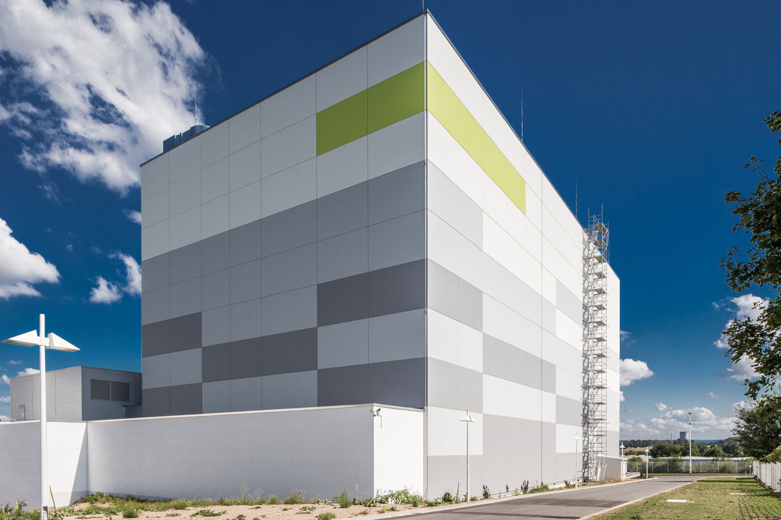Neubau des Logistikzentrums auf dem Werksgelände in Andernach